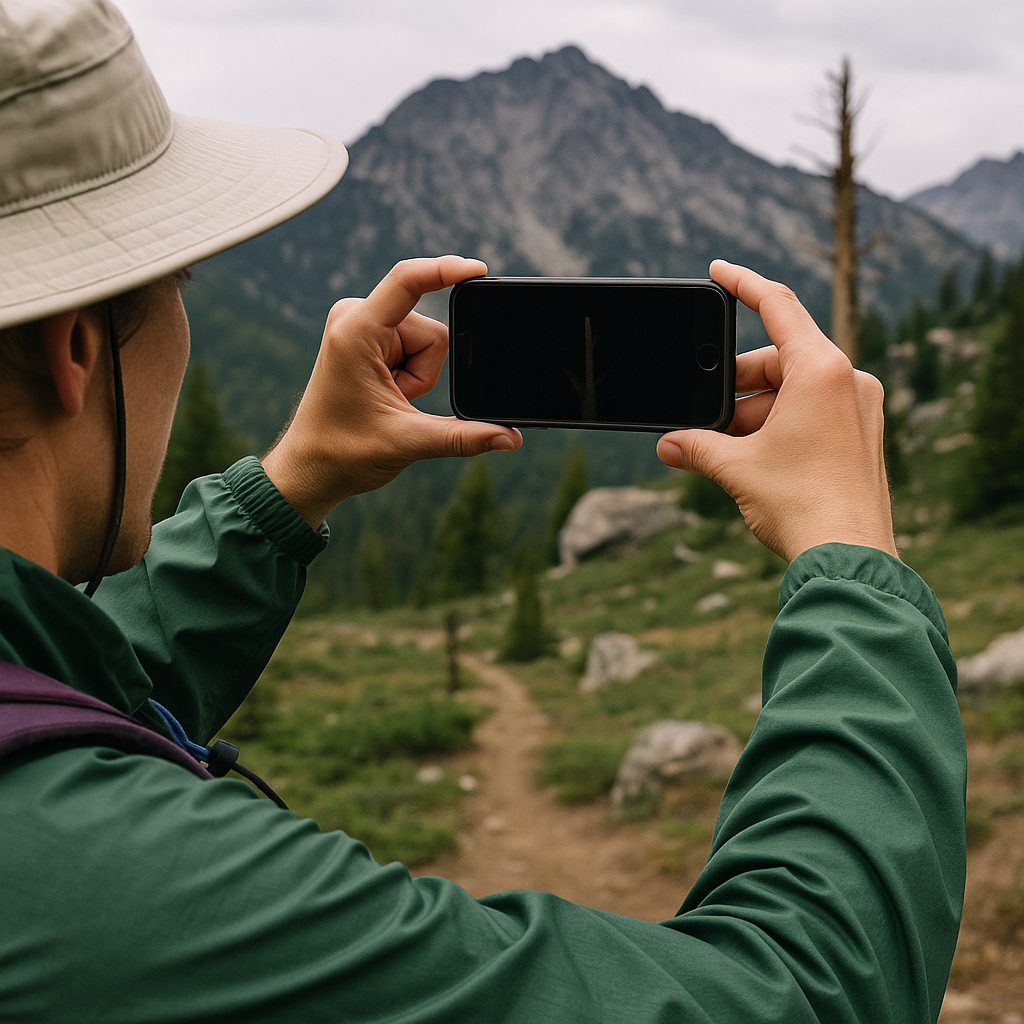 Use your phone as a dead-simple sight level (no app needed)