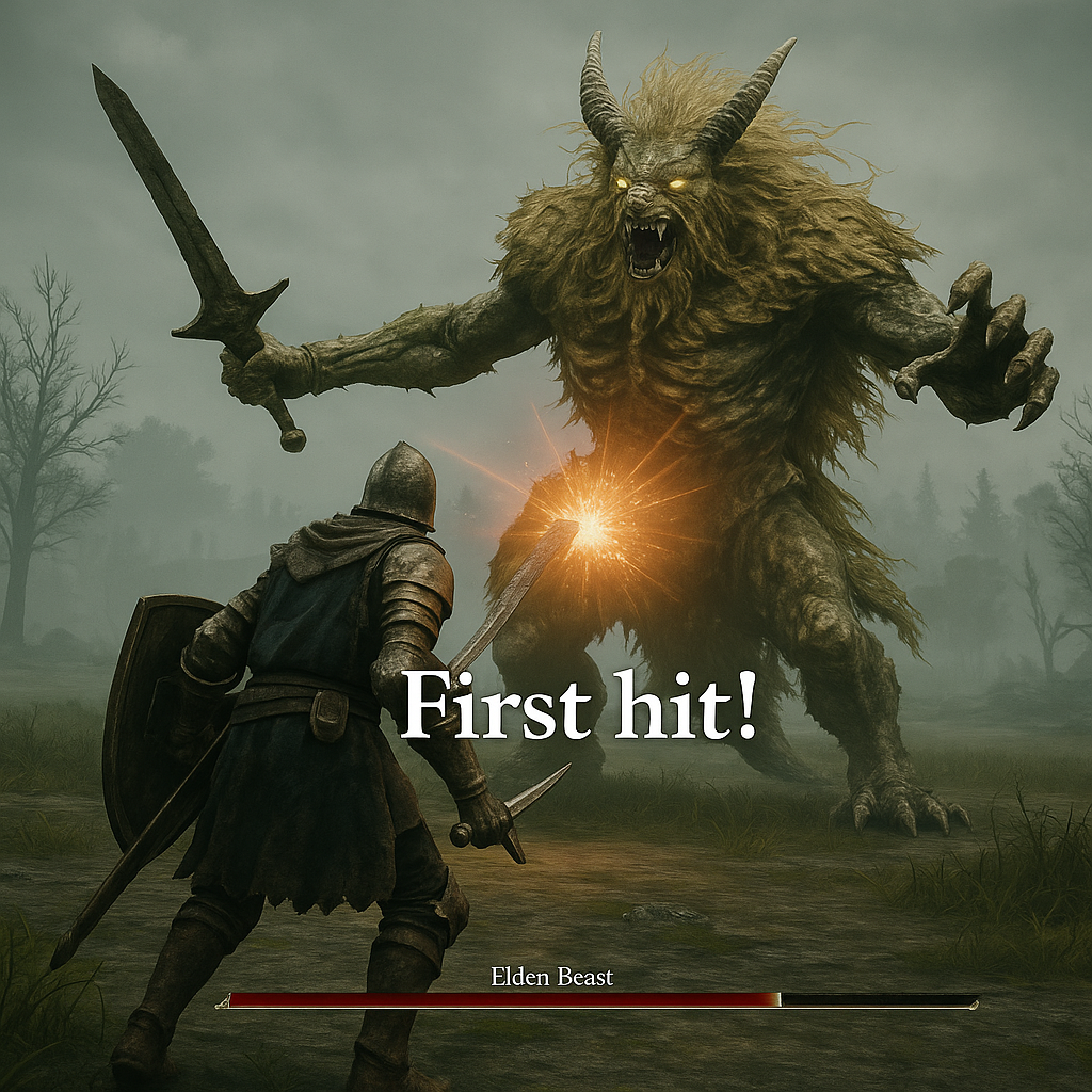 Record your first hit, not your death (yes, really)