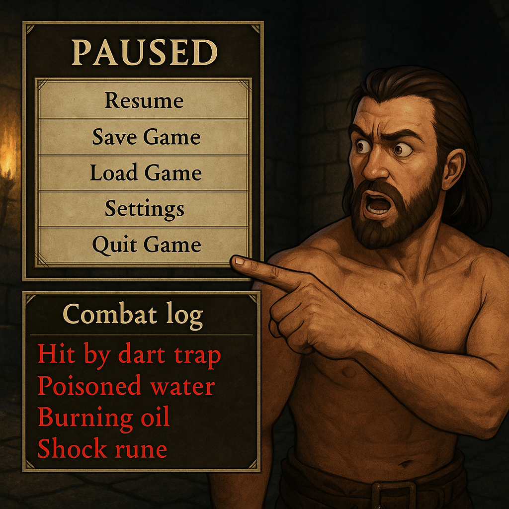 Let your combat log rat out nearby interactables