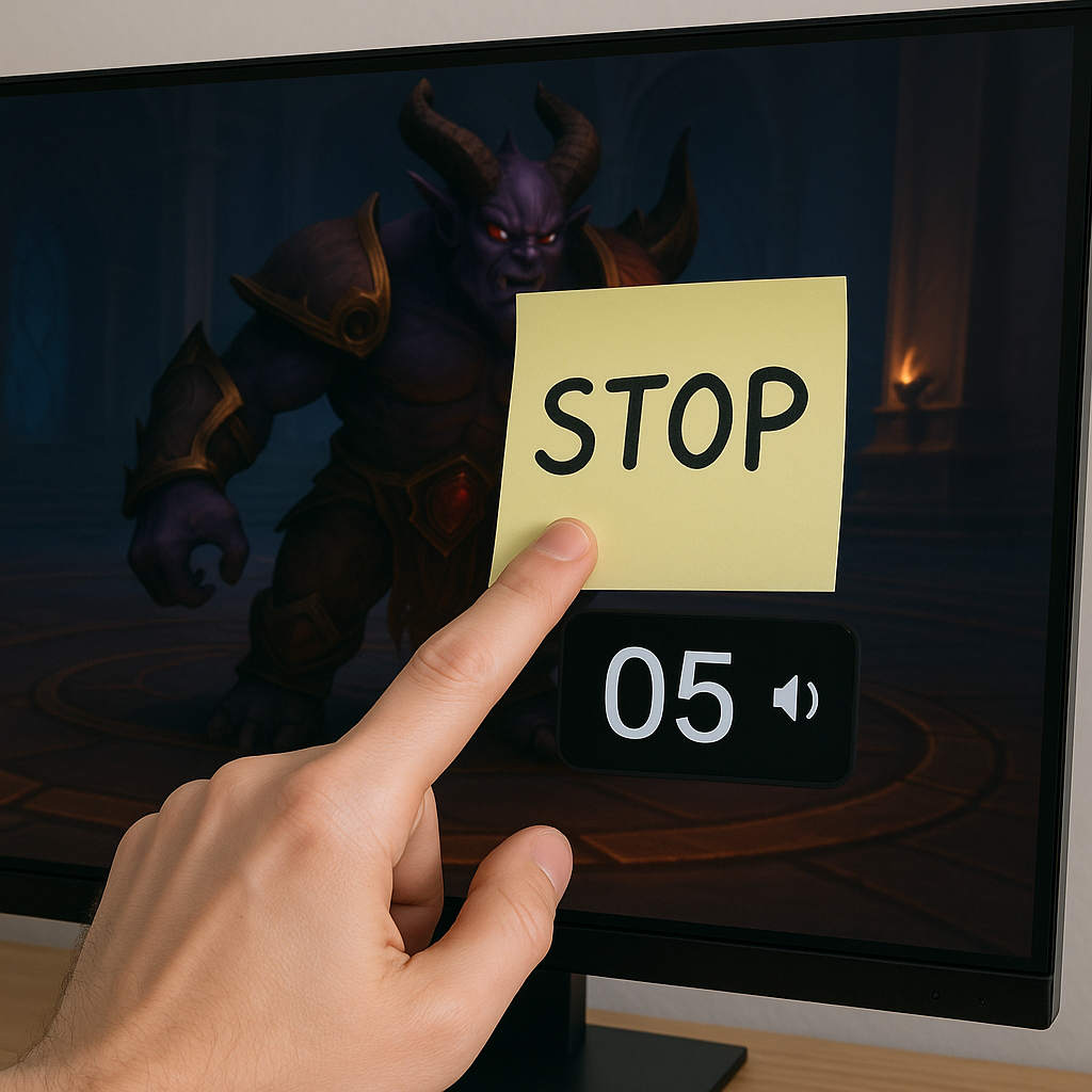 Set a two-beep pull timer and stop drifting