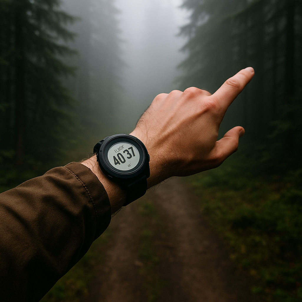 Use time as a navigation tool when everything looks the same