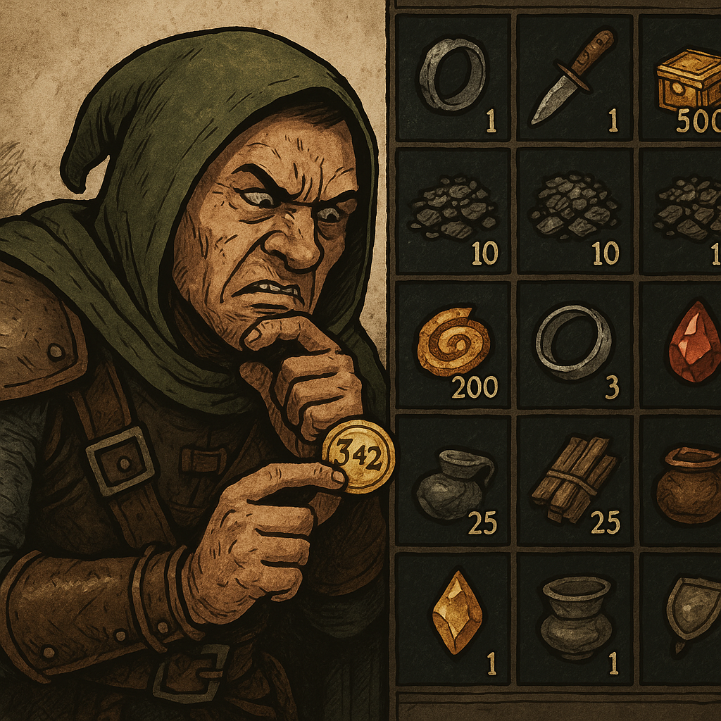 Read the loot table like a cheapskate