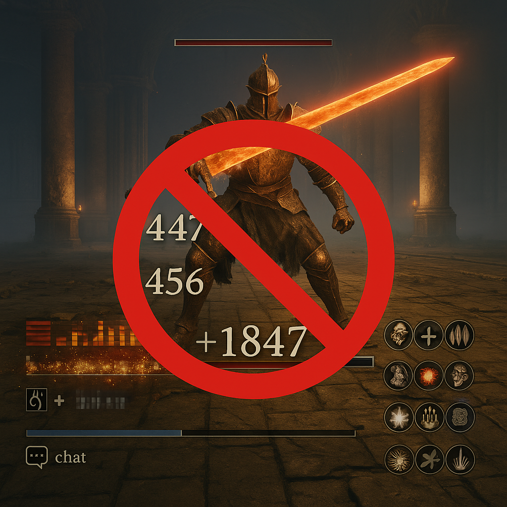 Turn down HUD clutter so you can read the tell