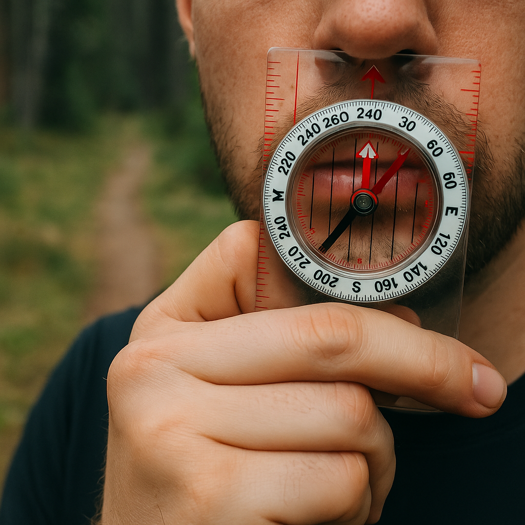 Take a back bearing before you move forward again