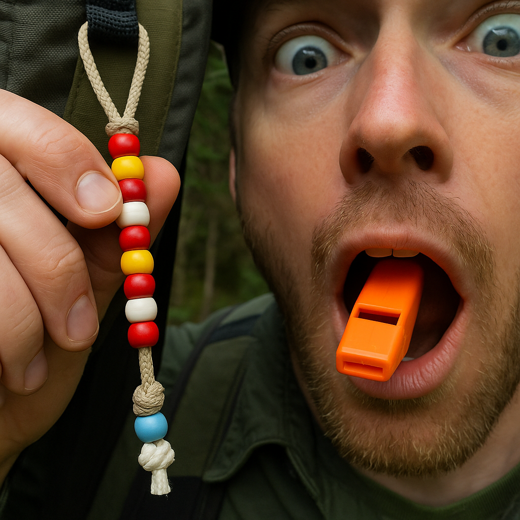 Make a shoelace distance bead for the mile you always underestimate
