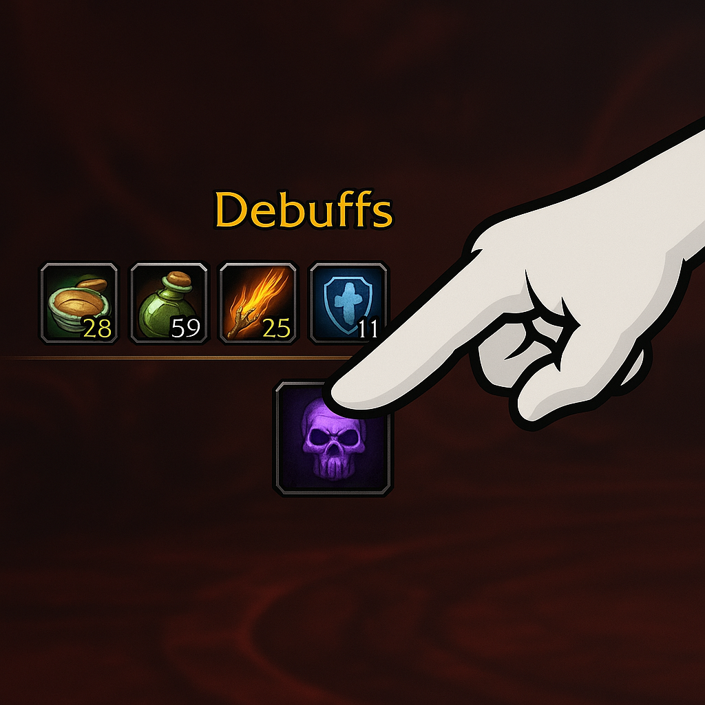 The 10-second debuff sweep before you waste a pull