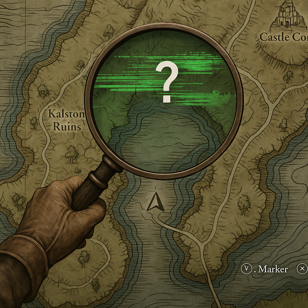 Interrogate the map like you're hunting a glitch