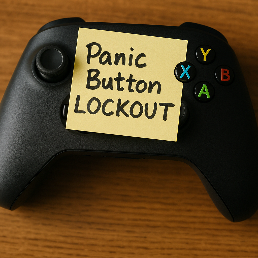 Your panic button needs a lockout